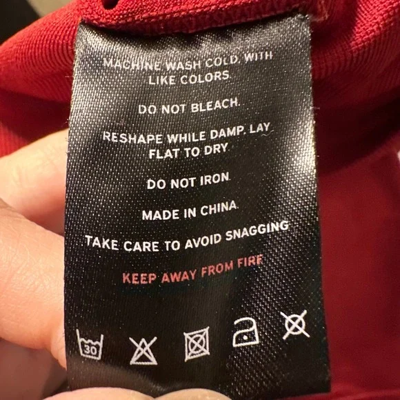 Gymreapers Athletic Shorts Womens Small Red Skull Logo Fitness Gym Workout - Picture 6 of 8